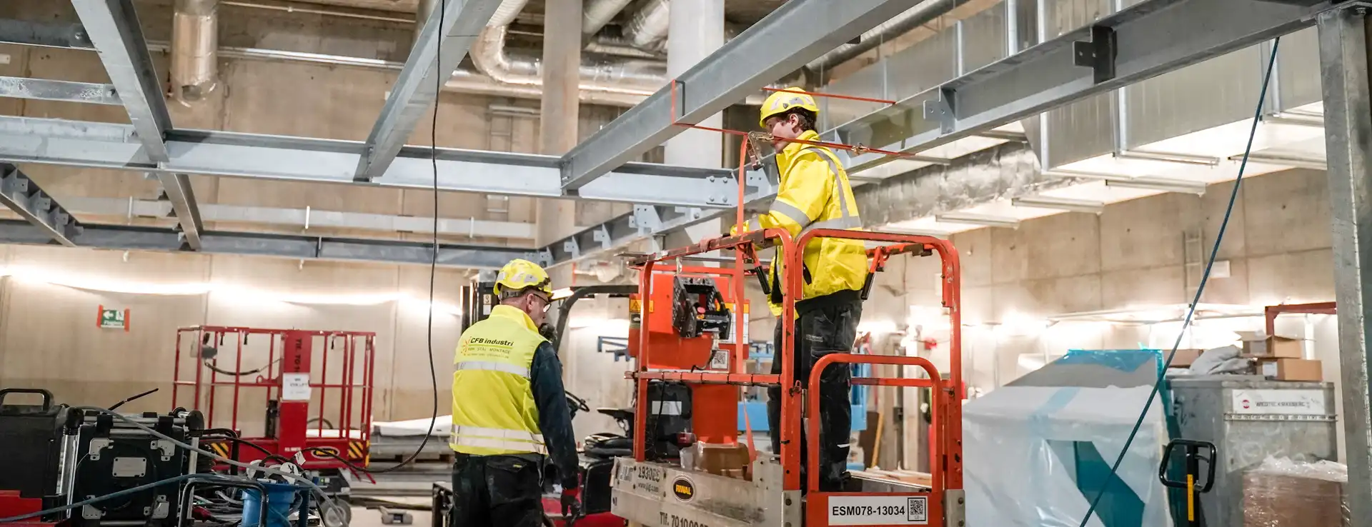 CFB stålkonstruktion projektledelse